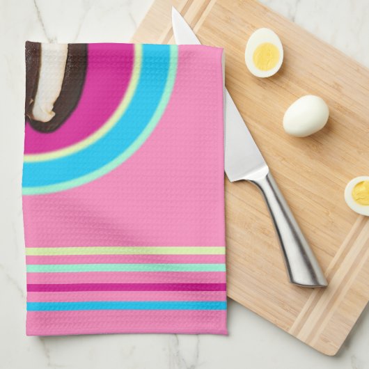 Whoopie Pie Art Geschirrtuch (Viertel Falte)