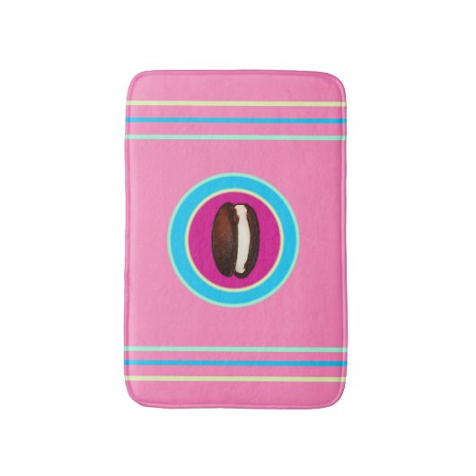 Whoopie Pie Liebe Badematte (Vorderseite Vertikal)