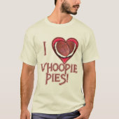 Whoopie Pie Liebe Bekleidung, Schürze, Geschenke T-Shirt (Vorderseite)