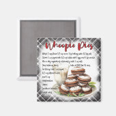 Whoopie Pies Rezept Magnet (Vorderseite/Rückseite)