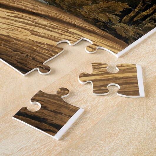 Whooping Crane von John James Audubon Puzzle (Seite)