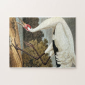 Whooping Crane von John James Audubon Puzzle (Horizontal)