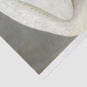 Whooping Crane von John James Audubon Seidenpapier (Detail)