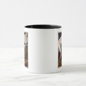 Whooping Kran, 'von den Vögeln von Amerika Tasse (Zentrum)