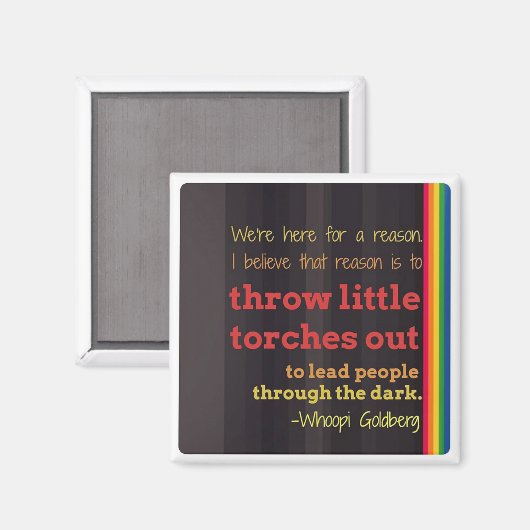 Whoopi's Little Torches Magnet (Vorderseite/Rückseite)