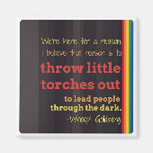 Whoopi's Little Torches Magnet (Vorne)