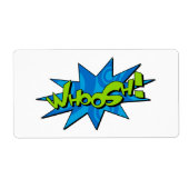 Whoosh Comic Buchsticker-Etikett (Vorne)
