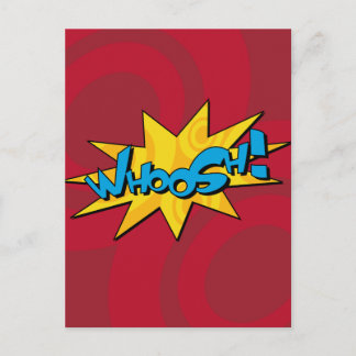 Whoosh Comic Postkarte buchen