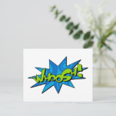 Whoosh Comic Postkarte buchen (Stehend Vorderseite)