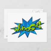 Whoosh Comic Postkarte buchen (Vorne/Hinten)