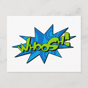 Whoosh Comic Postkarte buchen
