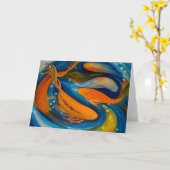 Whoosh Karte (Gelbe Blume)