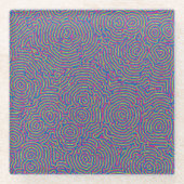 Whorls Glass Untersetzer (Vorderseite)