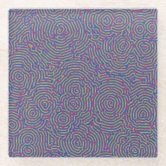 Whorls Glass Untersetzer (Vorderseite)