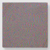 Whorls Sandstone Untersetzer (Vorderseite)