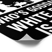 Who's God White Baby Is This Nativity Scene Christ Poster (Ecke)