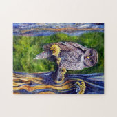 Whos Lookin Eulen-Puzzlespiel Puzzle (Horizontal)