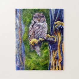 Whos Lookin Eulen-Puzzlespiel Puzzle