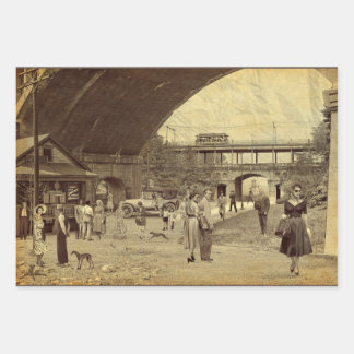 Who's that girl? geschenkpapier set