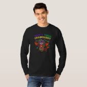 Whos Your Crawdaddy Crawfish Jester Beads Mardi G T-Shirt (Vorne ganz)
