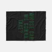 Whose Car We Gonna Take Meme  Fleecedecke (Vorderseite (Horizontal))