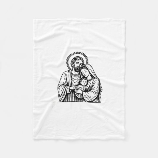 Whose God White Baby Is This Funny Christmas Fleecedecke (Vorderseite)