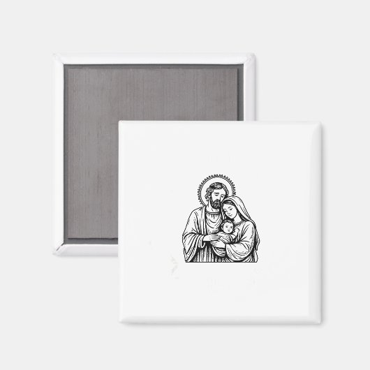 Whose God White Baby Is This Funny Christmas  Magnet (Vorderseite/Rückseite)