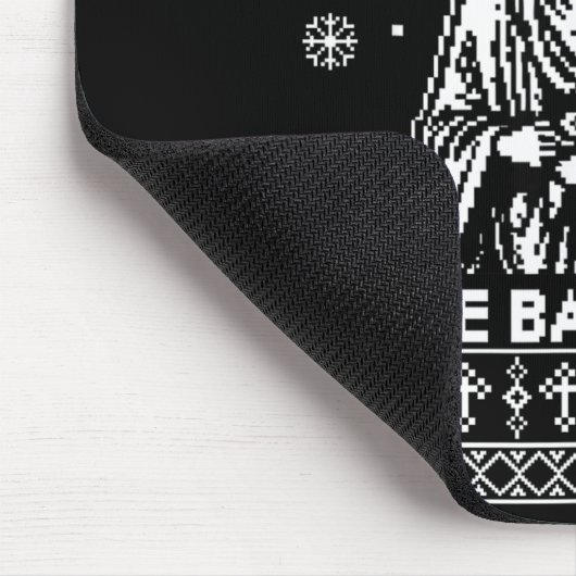 Whose God White Baby Is This Funny Christmas  Mousepad (Ecke)