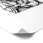 Whose God White Baby Is This Funny Christmas  Poster (Ecke)