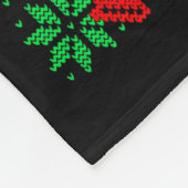 Whose God White Baby Is This Funny Jesus Ugly Chri Fleecedecke (Ecke)