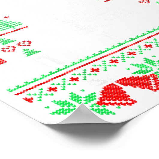 Whose God White Baby Is This Funny Jesus Ugly Chri Poster (Ecke)