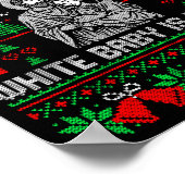 Whose God White Baby Is This Funny Jesus Ugly Chri Poster (Ecke)