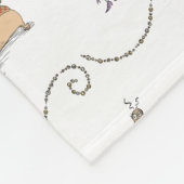 Whoville Christmas Garland Celebration Fleecedecke (Ecke)