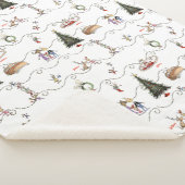 Whoville Christmas Garland Celebration Sherpadecke (3/4)