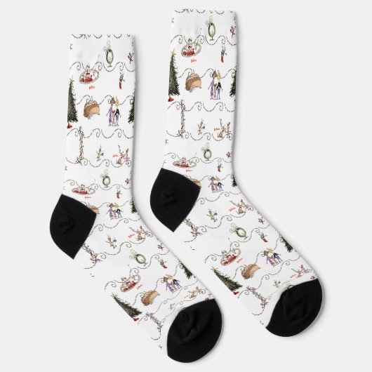 Whoville Christmas Garland Celebration Socken (Rechts)