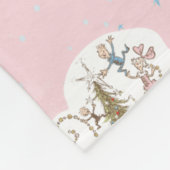 Whoville Christmas Vignette Pattern Fleecedecke (Ecke)
