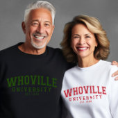 Whoville University Est 1974 lustiger 50. Geburtst Sweatshirt