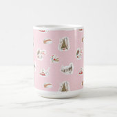 Whoville-Weihnachts-Vignetten-Muster Kaffeetasse (Mittel)