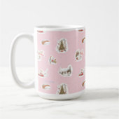 Whoville-Weihnachts-Vignetten-Muster Kaffeetasse (Links)