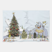 Whoville Weihnachtsbaum-Wettbewerb Geschirrtuch (Horizontal)
