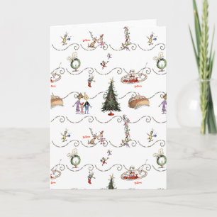 Whoville Weihnachtsgirlandenfeier Karte