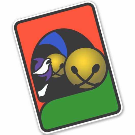 WHP Giant Vinyl Sticker (Vorderseite)