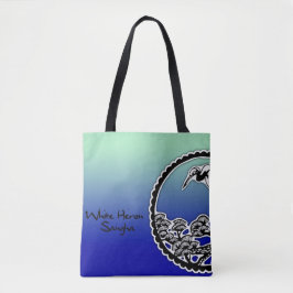 WHS Gewohnheit ganz vorbei - drucken Sie Tasche