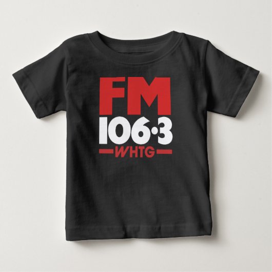 WHTG 106.3 FM Radio T - Shirt _ Hoodie (Vorderseite)