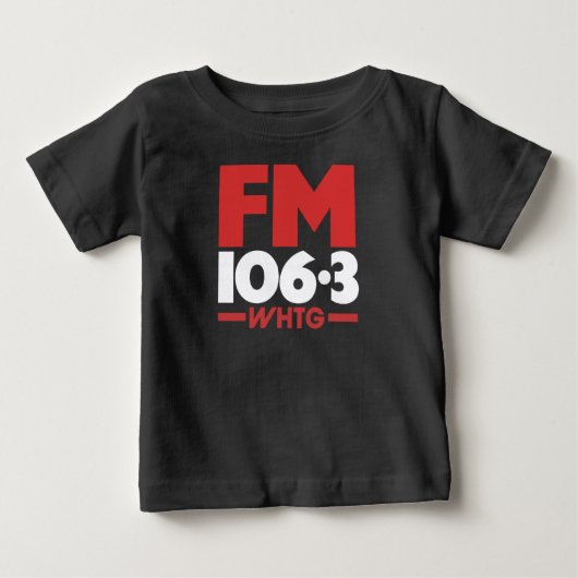 WHTG 106.3 FM Radio T - Shirt _ Hoodie (Vorderseite)