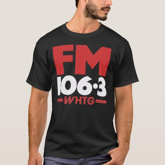 WHTG 106.3 FM Radio T - Shirt _ Hoodie (Vorderseite)
