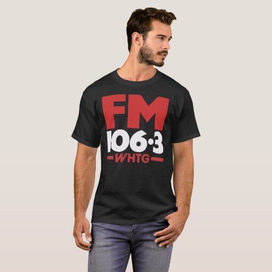 WHTG 106.3 FM Radio T - Shirt _ Hoodie (Vorne ganz)
