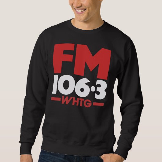 WHTG 106.3 FM Radio T - Shirt _ Hoodie (Vorderseite)