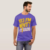 WHTT Retro 1980er Boston Radio Station T-Shirt (Vorne ganz)