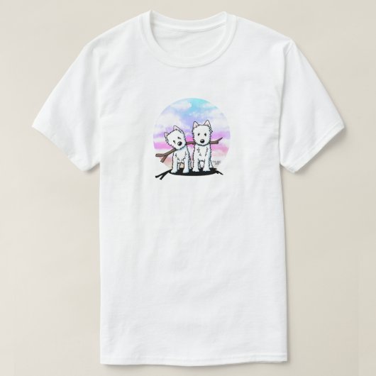 WHWT Beach Duo T-Shirt (Design vorne)
